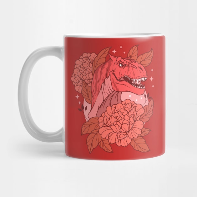 Romantic Dinosaur by FunSillyShop